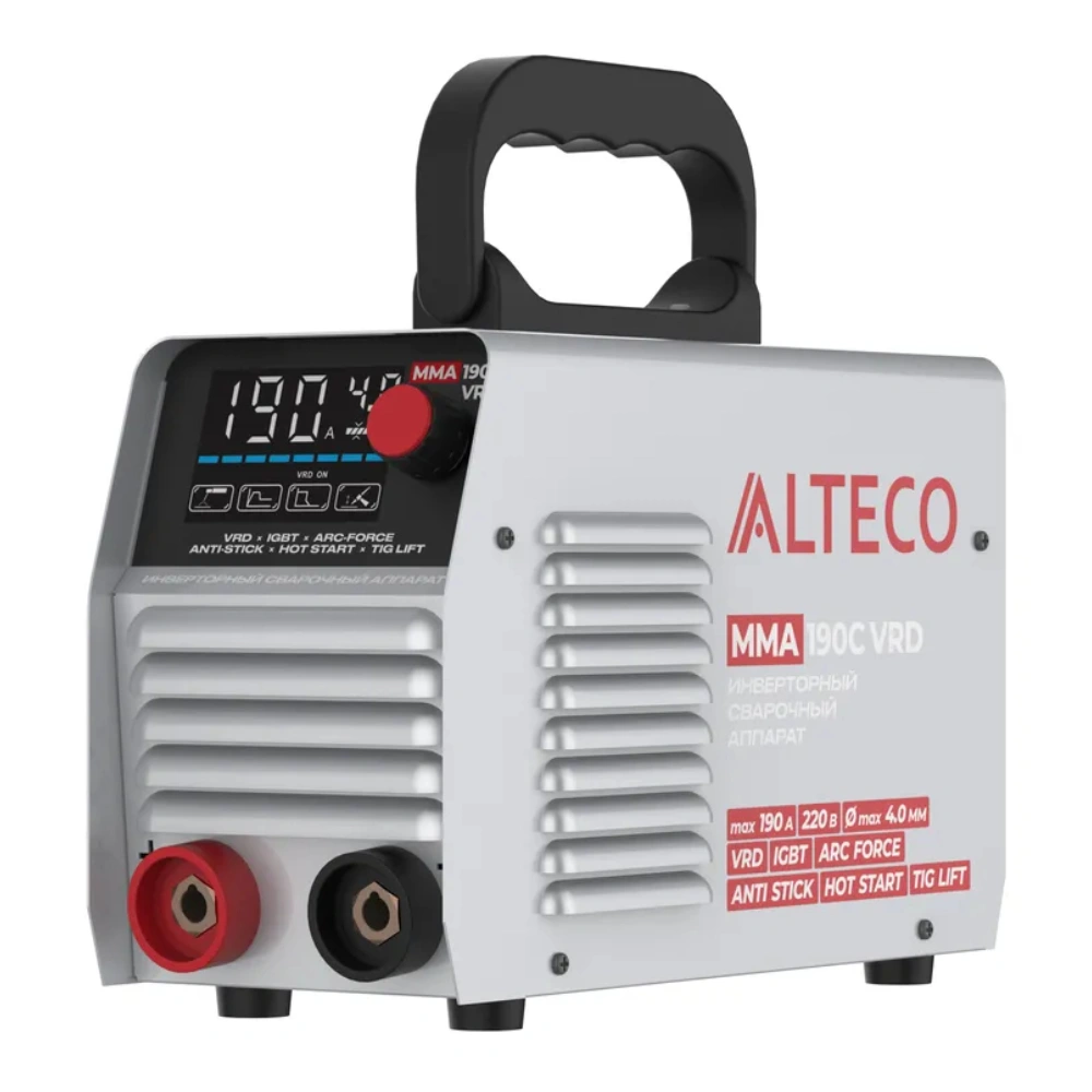 Инверторный сварочный аппарат ALTECO MMA 190C VRD