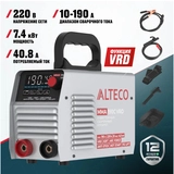 Инверторный сварочный аппарат ALTECO MMA 190C VRD - фото 2