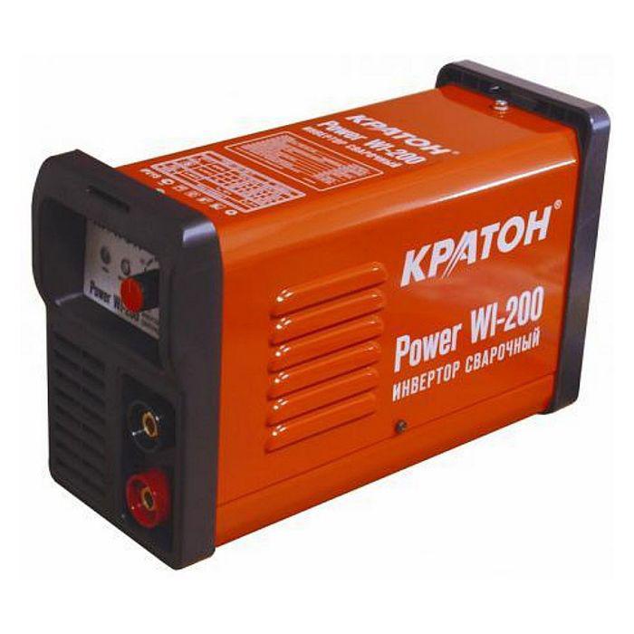 Инвертор сварочный Кратон Power WI-200, 6.3кВт, 20-200А, 1,6-5 мм в ...