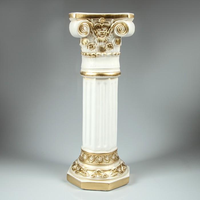 Статуэтка "Колонна Акрополь" высокая золото 75 см 
