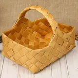 Корзинка «Алёнка», плетеная, 22х16х10/22 см, береста 