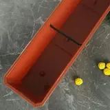 Ящик балконный 80 см, цвет терракотовый  - фото 2