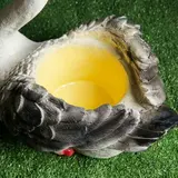 Фигурное кашпо "Лебедь" ПОЛИСТОУН 38х40см  - фото 2