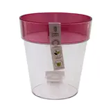 Горшок для орхидей «Протея», цвет ободок красный  - фото 2