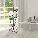 Подставка для цветов d=18 см "Крокус-4", цвет медный антик  - фото 2