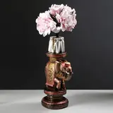 Подставка декоративная "Индийский слон", высокий, цветной, микс  - фото 3