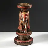 Подставка декоративная "Индийский слон", высокий, цветной, микс  - фото 7