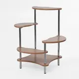 Полка для цветов "Оникс", цвет бук тёмный  - фото 2