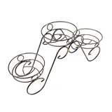 Подставка для цветов d=15,5 см "Фиалка-3", цвет медный антик  - фото 2