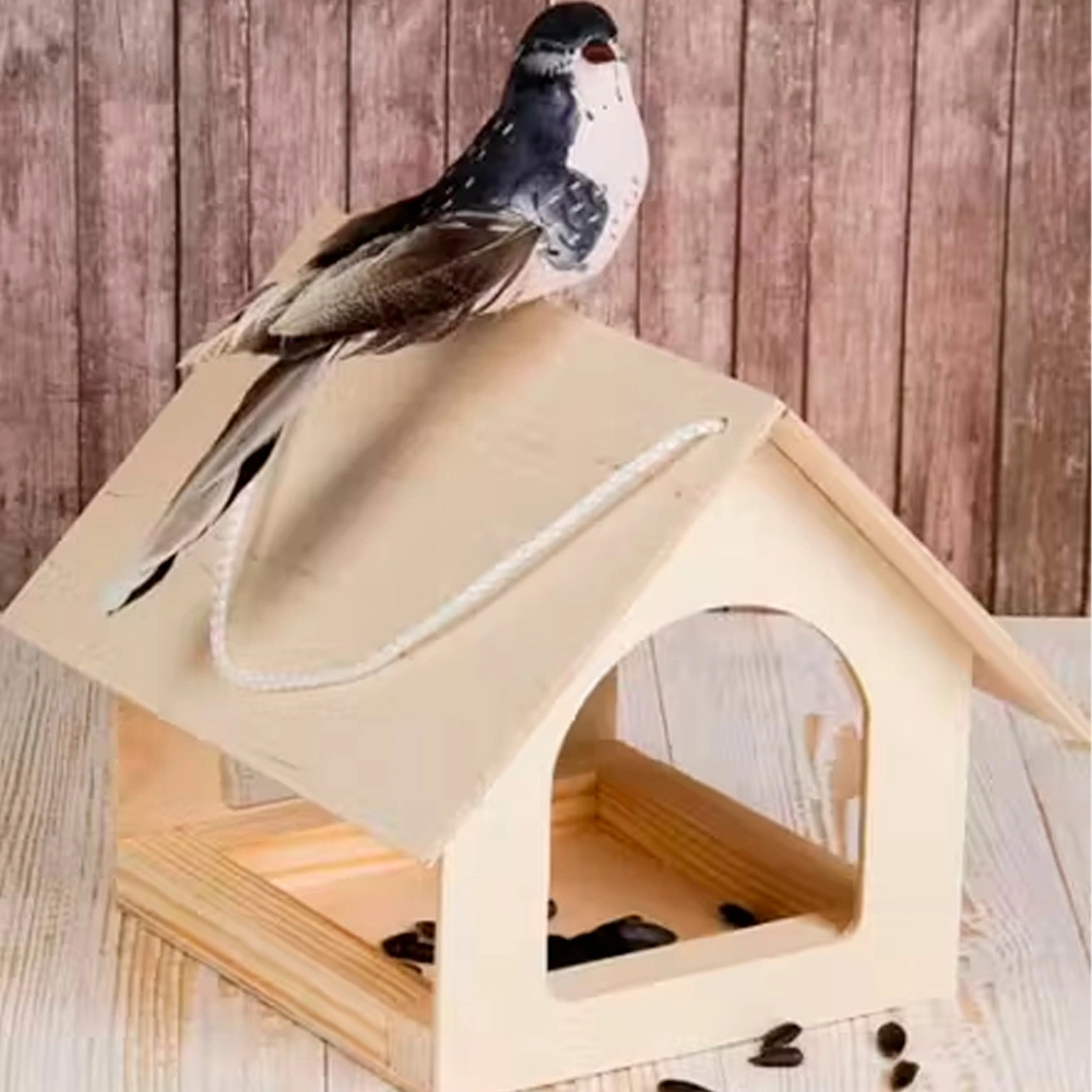 Кормушка для птиц «Теремок», 24 × 20 × 17 см - фото 5