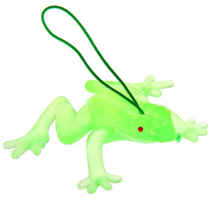 Светящаяся декоративная подвеска "Лягушка", 6 × 4.5 см 