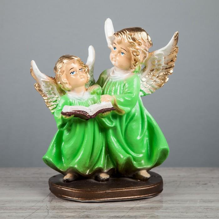 Статуэтка "Ангел пара с книгой" микс 