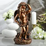 Статуэтка "Ангел смотрящий" бронза 