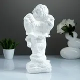 Фигура "Ангел Амур" белый 15х15х37 см  - фото 2