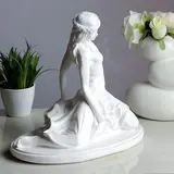 Фигура "Девушка Весна" белый 32х19х34см  - фото 2