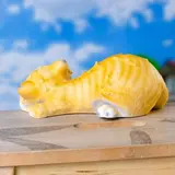 Садовая фигура "Спящий Кот" 25х12х9см  - фото 3