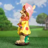 Садовая фигура "Гномиха с сумочкой", 47 см, микс  - фото 3
