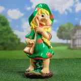 Садовая фигура "Гномиха с сумочкой", 47 см, микс 