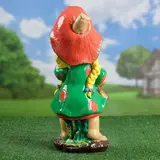 Садовая фигура "Гномиха с сумочкой", 47 см, микс  - фото 6