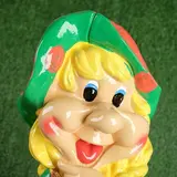 Садовая фигура "Гномиха с сумочкой", 47 см, микс  - фото 7