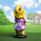 Садовая фигура "Гномиха с сумочкой", 47 см, микс  - фото 9