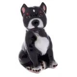 Статуэтка "Питбуль", малая, чёрная 