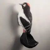 Подвесной декор "Навесной Дятел поилка" 11х12х27см 