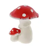 Садовая фигура "Большой и маленький мухомор"  - фото 3