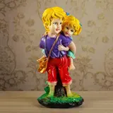 Садовая фигура "Мальчик с девочкой", микс  - фото 5