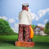 Садовая фигура "Капитан" 19х25х70см МИКС 