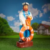 Садовая фигура "Капитан" 19х25х70см МИКС  - фото 2