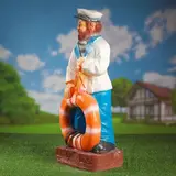 Садовая фигура "Капитан" 19х25х70см МИКС  - фото 3