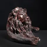 Фигура "Лев большой лежачий" левый 60*25*33 см  бронза  - фото 3