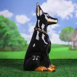 Садовая фигура "Доберман" 54 см  - фото 3