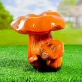 Садовая фигура "Гриб лисички" 17см  - фото 3