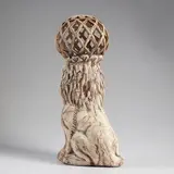 Садовый светильник ''Лев'' шамот  - фото 4