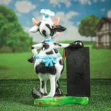Садовая фигура "Корова Повар"  - фото 5