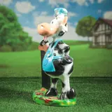 Садовая фигура "Корова Повар"  - фото 3