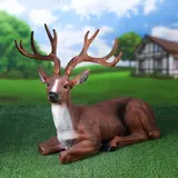 Садовая фигура "Олень лежащий", средний  - фото 2