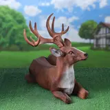 Садовая фигура "Олень лежащий", средний 