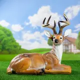 Садовая фигура "Олень лежит" 55*25*50 см F01213  - фото 3