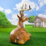 Садовая фигура "Олень лежит" 55*25*50 см F01213 