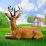 Садовая фигура "Олень лежит" 55*25*50 см F01213  - фото 2