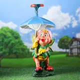 Садовая фигура-Поливалка  "Бабочка под зонтом" 