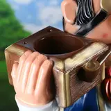 Садовая фигура "Пират с сундуком", с фонарём  - фото 2