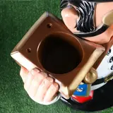 Садовая фигура "Пират с сундуком", с фонарём  - фото 12