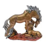 Сувенир "Семья лошадей" бронза, 30 см, микс 