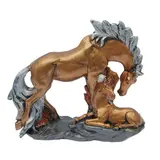 Сувенир "Семья лошадей" бронза, 30 см, микс  - фото 2