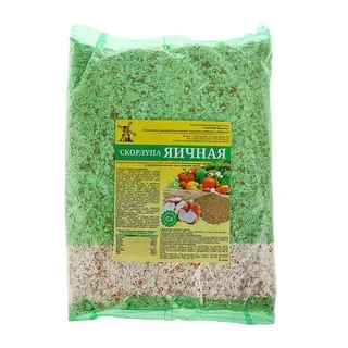 Скорлупа яичная, натуральное удобрение, 2 л 