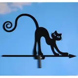 Флюгер "Кошка" большой 50х60см  - фото 2